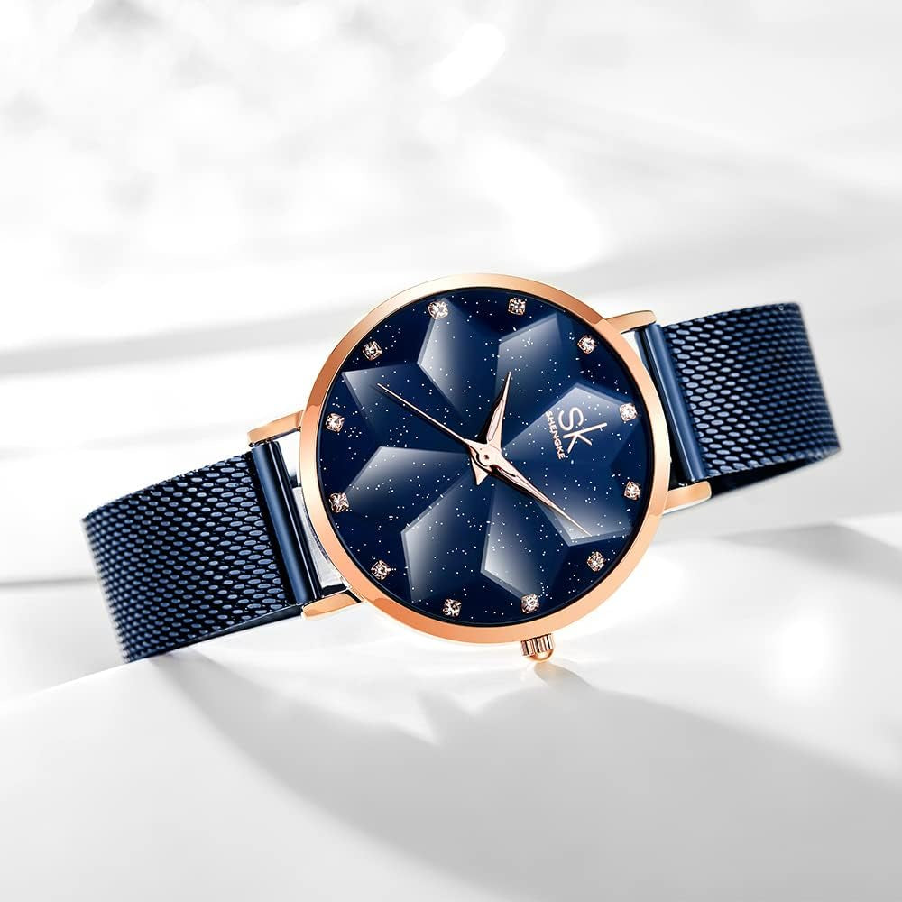 Ladies Montre-Bracelet Creative Femme Marque De Montres De Luxe Montre Robe En Maille Femme Montre