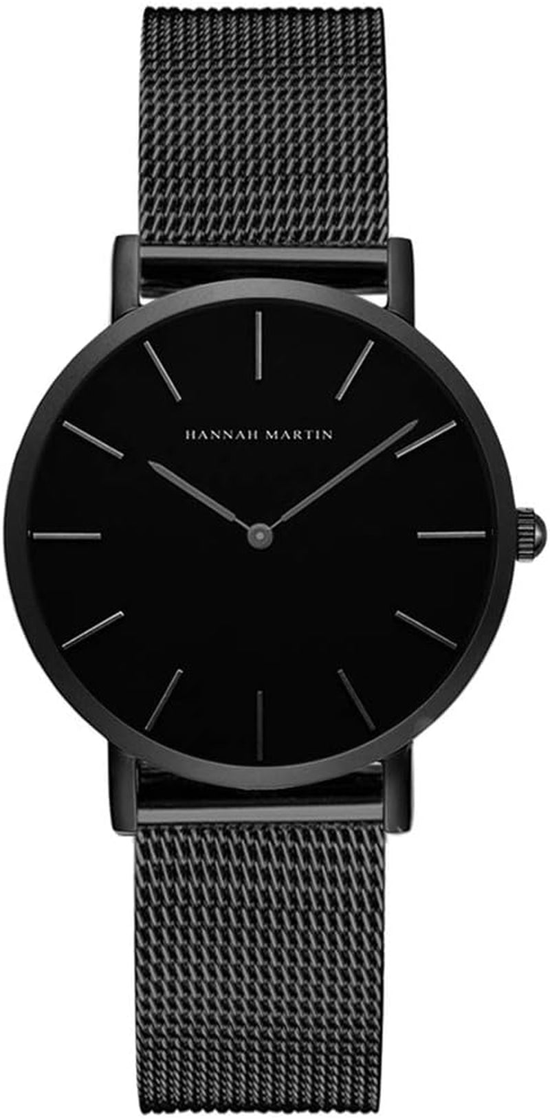 Très Mince Montre Pour Femme Quartz Analogique Étanche Acier Inoxydable